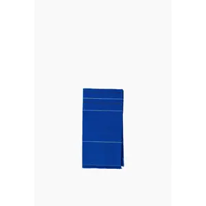 Chroma Fringed Napkin | Cobalt Blue