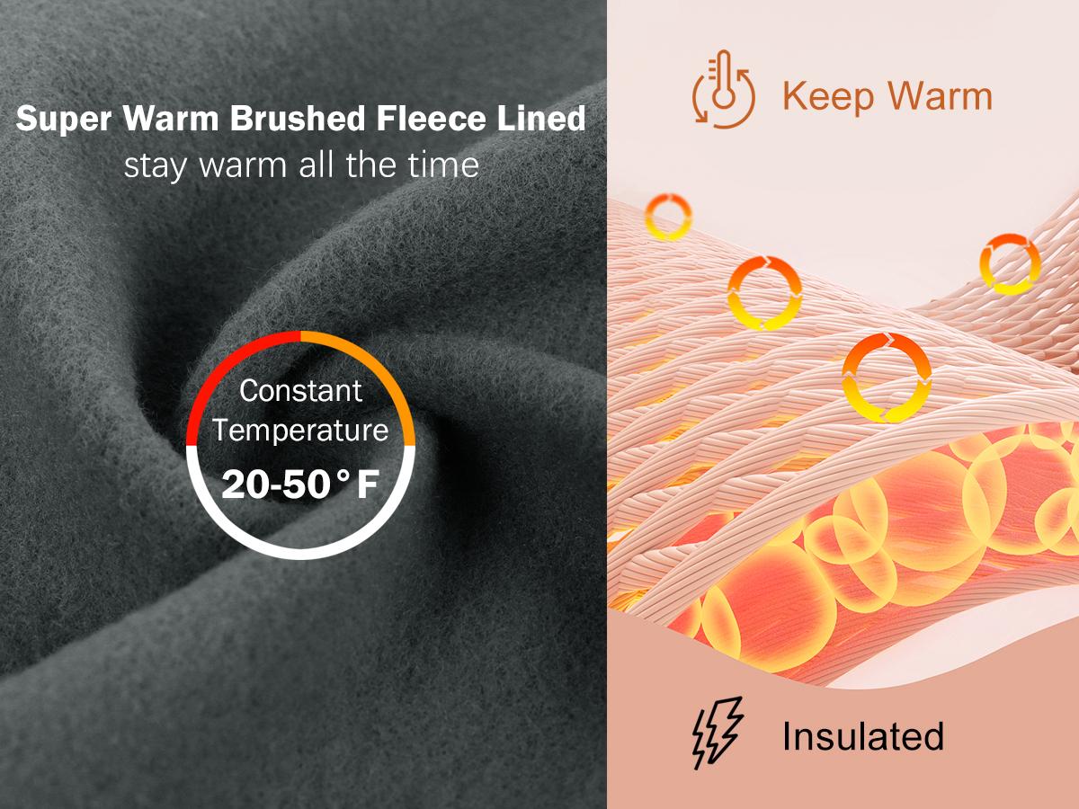 G Gradual Women's High Waisted Fleece Lined Winter Leggings with Pockets Water Resistant Thermal Warm Pants for Running Hiking Athletic Stretchable Athleisure Pants #TikTokShopBlackFriday #TikTokShopCyberMonday