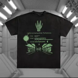 1979 Alien - Nostromo Mission on black