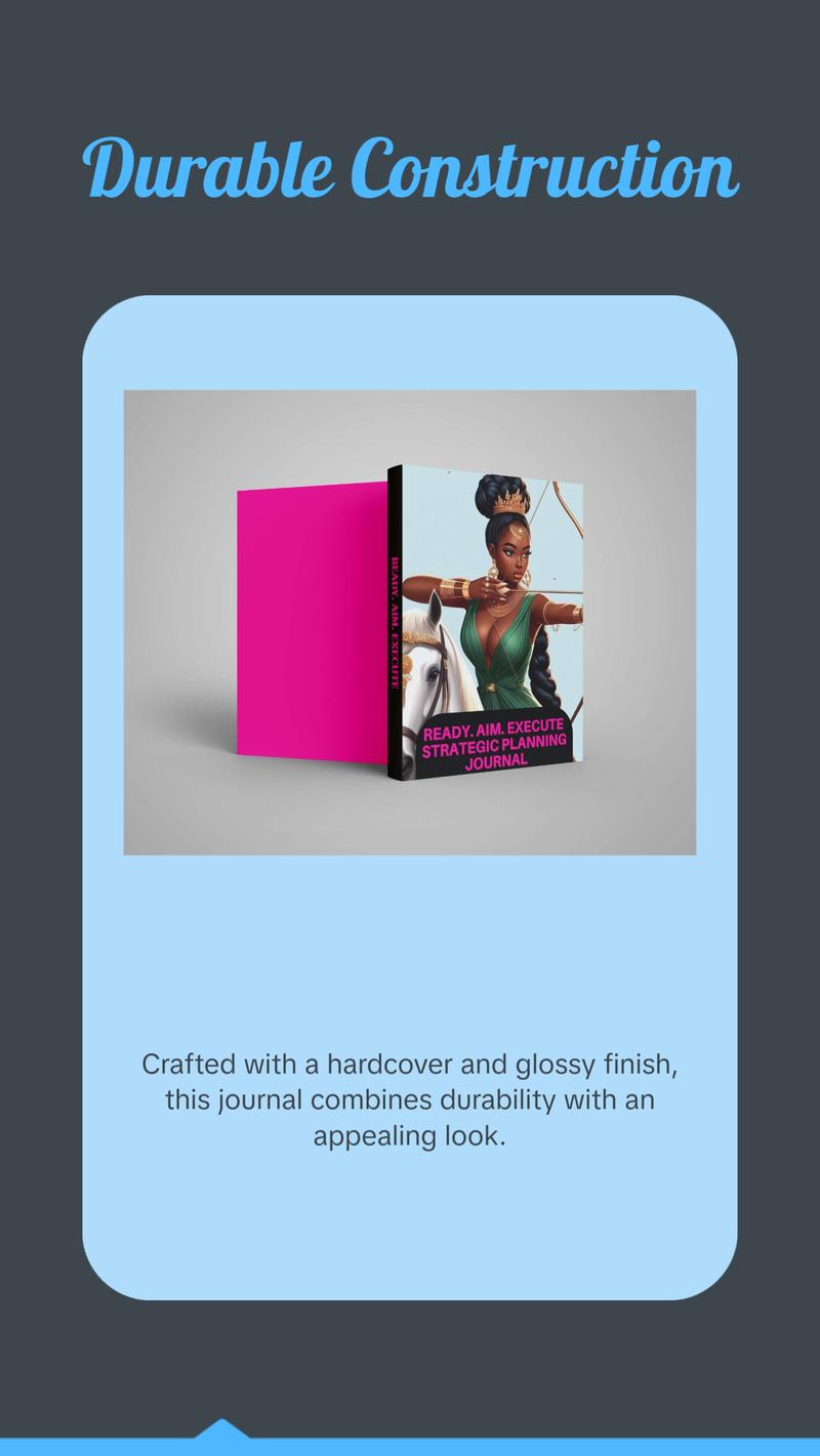 Ready. Aim. Execute Strategic Planning Journal