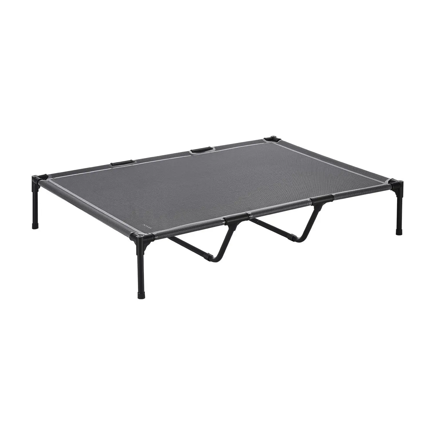 【SummerFinds】VEVOR Elevated Dog Bed for Large Dogs,  Portable Raised Dog Cot with Steel Metal Frame and Breathable Teslin Mesh, Indoor & Outdoor Pet Cooling Raised Hammock Bed, XL, Gray