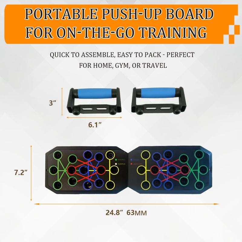 5-in-1 Push-up Training Board – Portable Home Gym System for Chest & Abdominal Muscle Workout, Suitable for Men & Women