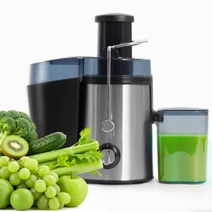 High-Speed Centrifugal Juicer with 22000 RPM, Featuring a 3-Inch Feed Inlet, a 17-Ounce Juice Cup, a 400W Motor, Easy Cleaning And Detachable Parts, Three Speed Settings,Extractor for Fruits & Vegetables,for Christmas Supplies And Gifts.