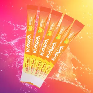 Mitra9 Kava Drink Mix - Orange Dreamsicle Kava Packets - Delivers Calm Relaxation - Easy Open Single-Serving Drink Mix - Vegan - Powder, Sachet Mixed