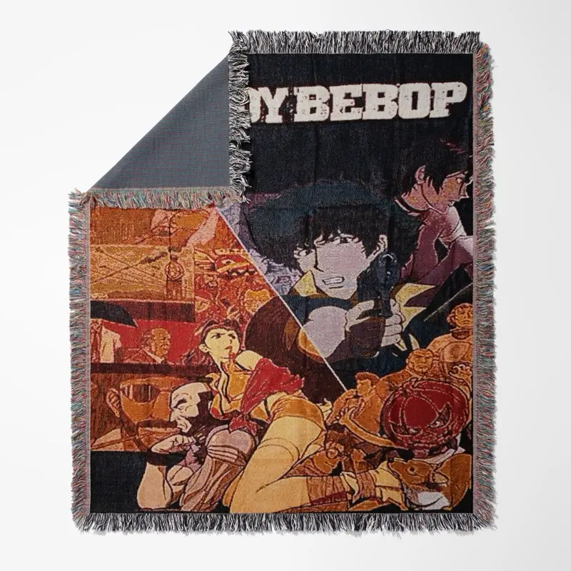 Cowboy Bebop (#34) - Anime Tapestry - Hang on Wall - 5 Feet tall x 4 feet wide - Ideal for Room Decor