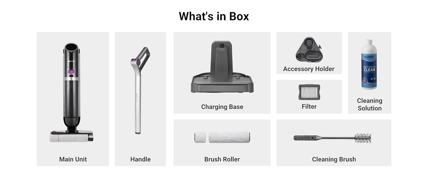 Eureka RapidWash 630 Cordless Wet Dry Cleaner 170° Reclinable Hot Air Drying Self Cleaning Vacuum Mop Combo for Hard Floors Pet Hair Sticky Messes, TiktokShopSpringGlowUp Eureka RapidWash 630 Cordless Wet Dry Cleaner 170° Reclinable Hot Air Drying Self Cleaning Vacuum Mop Combo for Hard Floors Pet Hair Sticky Messes, TiktokShopSpringGlowUp