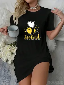 Bee Kind Dress Bumble Bee Kindness Teacher Gift Casual Dress