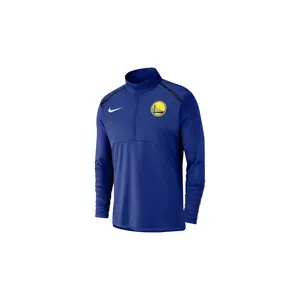 NBA Golden State Warriors Logo 1/4 Zip Pullover "Blue" 941370 495