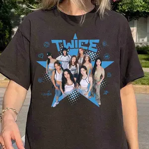 Comfort Colors Vintage Twice Music Tour Shirt, Vintage 90s Bootleg Style TWICE T-Shirt, Kpop Merch