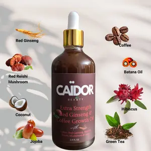 Extra Strength Red Ginseng & Coffee Hair Growth Oil
