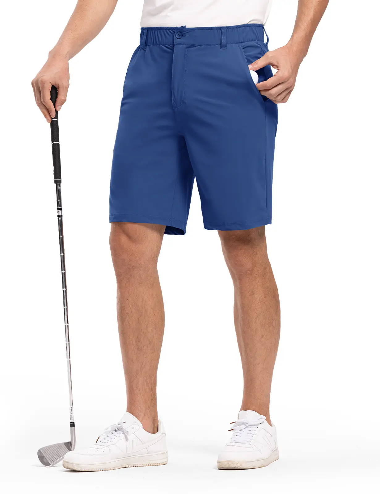 TBMPOY Men's 1-3 Pack 9" Stretch Quick Dry Lightweight Golf Shorts, Casual Sports Bottoms with Elastic Waist & 5 Pockets for Work, Travel #summervibes fathersdaygift, 360° Four-Way Men's Shorts,clothes for back to school,first day of school outfits