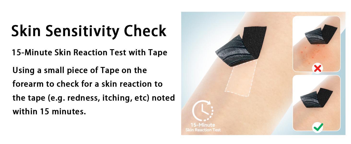 Dimora Kinesiology Tape 4 Rolls - Elastic Cotton Athletic Tape, 16.4 ft, 80 Pre-cut Tapes, Premium Tape for Muscle Pain Relief and Joint Support Mouth Tape Sport Mouth