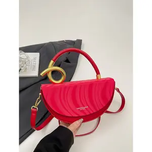 Ladies' Handbag, Chic Vintage Handbag, Pu Leather Handbag, Fashionable Simple Casual Retro Classic Design, Daily Commuting Shopping Dating Gift Giving Accessory