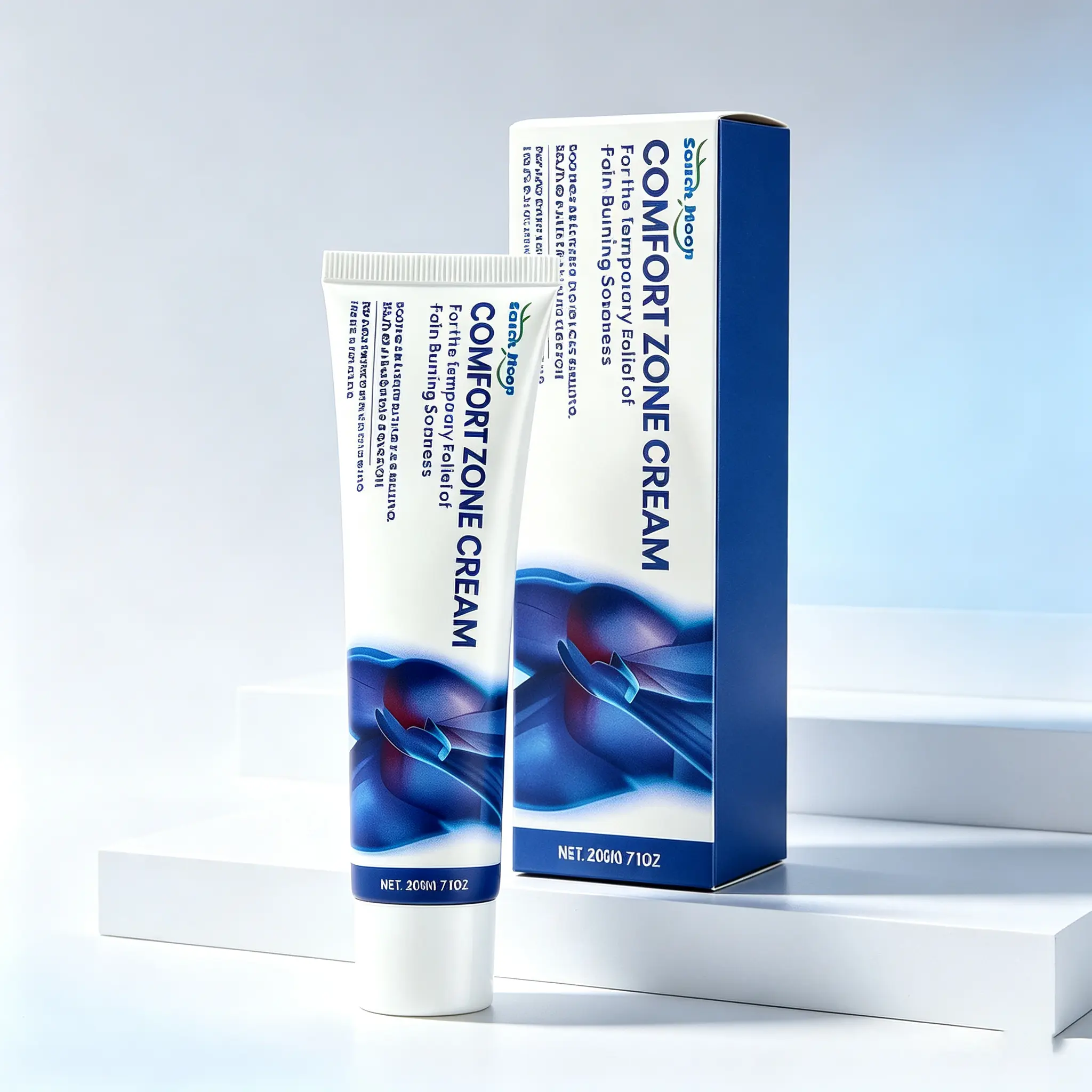 Natural Comfort Zone Cream – Hypoallergenic Moisturizer, Soothes Irritation, Ideal for Perianal & Sensitive Area Care