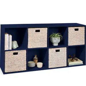 Best Choice Products Cube Bookshelf w/ Removable Back Panels