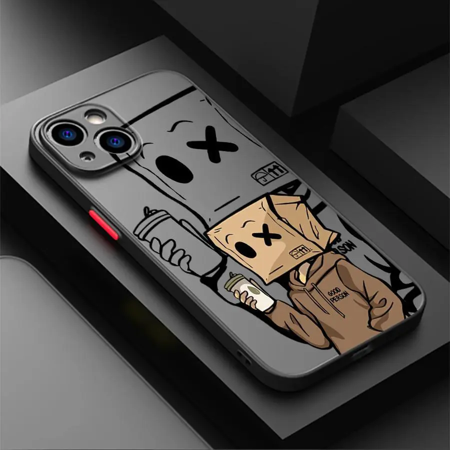 Creative coffee boy mobile phone case for Galaxy S25 Ultra S24 Plus S23 FE S22  iPhone 17 Pro Max Air 16PROMAX/16PLUS/16PRO/16/15PROMAX/15PLUS/15PRO/15/14PROMAX/14PLUS/14PRO/14/13PROMAX/13PRO/13/12PROMAX/12PRO/12/11 Promax gift mobile phone case, Smartpho