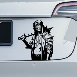 Sleep Token Vessel Even In Arcadia Vinyl Car Decal – Vessel Even In Arcadia Era Inspired Band Silhouette Sticker – Alternative Metal Art for Car Window, Laptop, Tumbler – Sleep Token Fan Gift