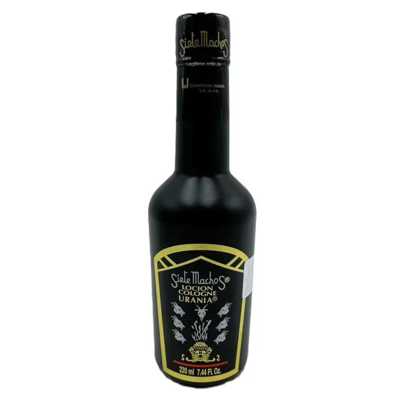 Siete Machos URANIA Original Cologne 7.44 oz. (220ml) (1 Pack)