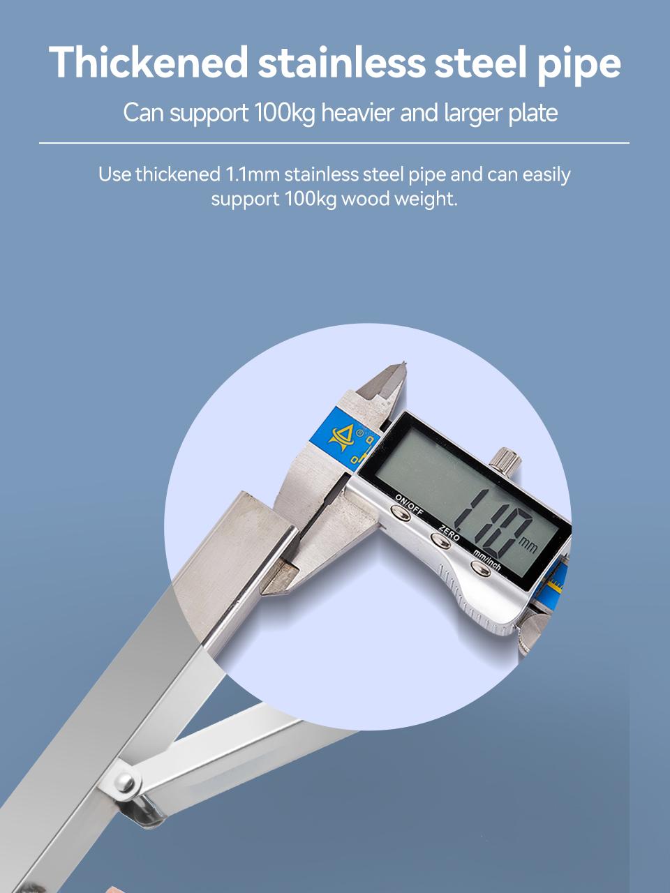IMBOT Double Row Roller Foldable Wood Cutting Bracket Adjustable Height Portable Workshop Assistant for Material Handling & Space Optimization