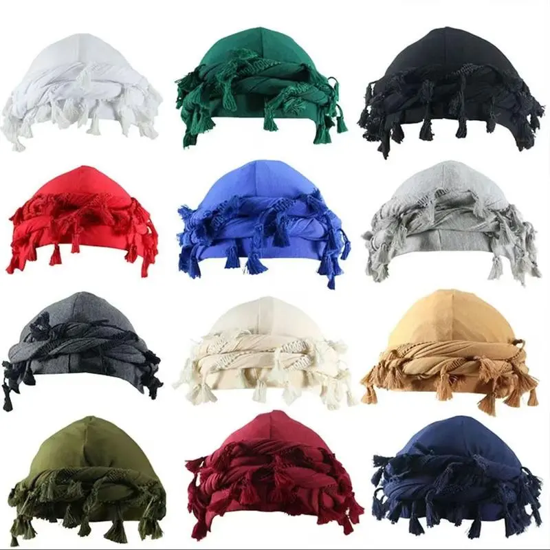 Silk Satin Lined Turban Cap for Men Women Adjustable Halo Head Wrap Twist Durag Hat with Elastic Pre-Tie Beanie Comfort and Style for Machine Washable Versatile Design