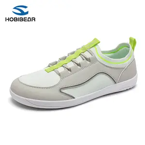 HOBIBEAR Barefoot Minimalist Shoes Womens Mens | Zero Drop | Wide Width Canvas Slip-on Shoes