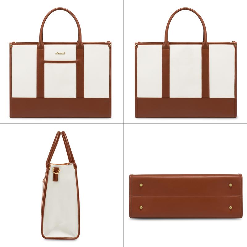 LOVEVOOK Laptop Tote Bags for Women Work Bag 15.6 inch and 17.3 inch Large Professional Teacher Purse Lightweight Computer Bag Briefcase Business Office Large Professional Laptop Tote Bag,TikTokShopHolidayHaul