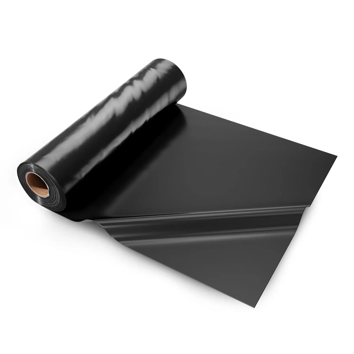 VEVOR 24x100 ft 6 Mil Abrasion-Resistant Black Opaque Polyethylene Sheeting Roll, Waterproof Patio & Construction Cover, Easy-to-Install Crawl Space Vapor Barrier, Sun-Blocking Home Supply,toolupgrade