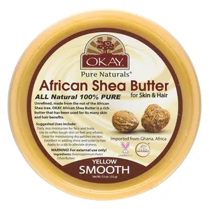 Okay Pure Naturals African Shea Body Butter, For Skin & Hair, 7.5 oz (212 g) Okay Pure Naturals African Shea Body Butter, For Skin & Hair, 7.5 oz (212 g)
