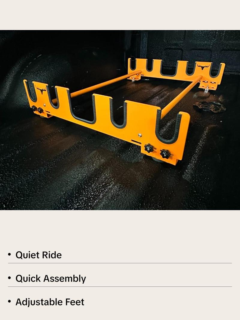 SUUS Rack SR4T Universal Ski & Snowboard Rack For Truck Bed or Van SUUS Rack SR4T Universal Ski & Snowboard Rack For Truck Bed or Van