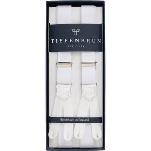 White 25mm Braces