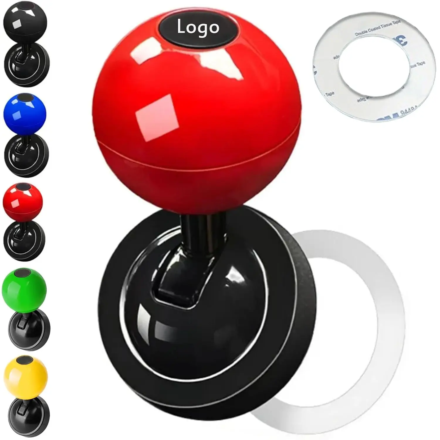 Universal One-Button Start Car Shift Knob, Push Start Button, Metal Car ...