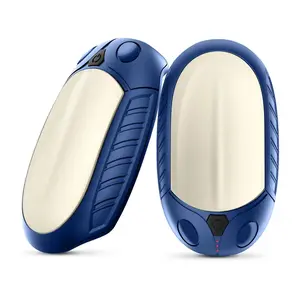 AI Hand Warmers Rechargeable 2 Pack, AI Temperature Control Pocket Size Electric Handwarmers, Quick Charge Portable Hand Warmer Great Gift for Christmas Outdoors, Hunting, Golf, Camping