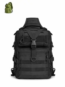 Crossbody duty pack, conceal carry bag, mole system pouch, anti theft chest rig, pickpocket resistant, travel security pack, CCW sling.