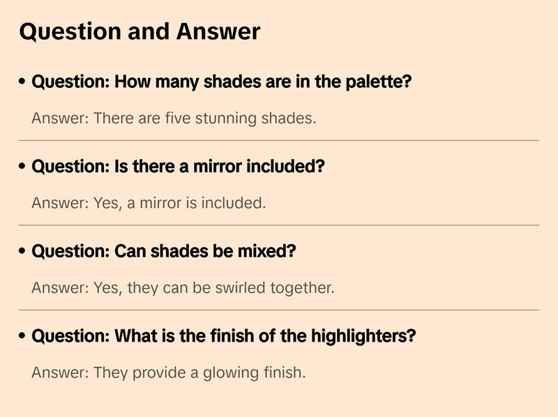 Signature Highlighting Palette - #OFRAglow