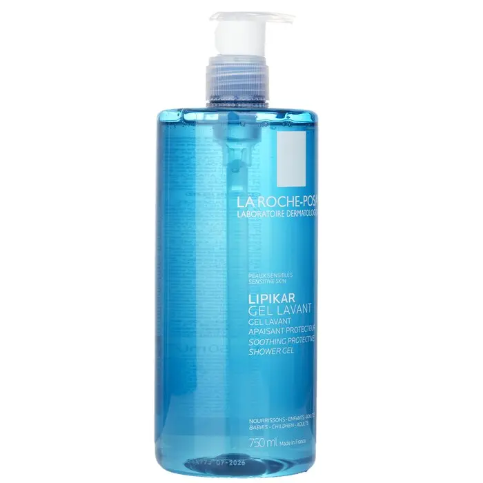 La Roche-Posay Lipikar Gel Lavant Sensitive Skin Body Care Shower Gel with Shea, Restoring & Soothing Protection, 750ml, Restore