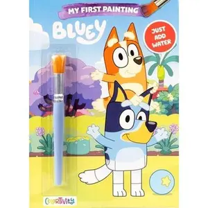 Bluey Colortivity: My First Painting -- Editors of Studio Fun International, Paperback