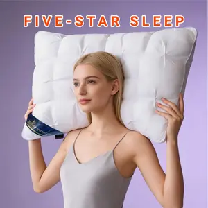Five-star hotel luxury-style pillow, 19×29 inches, 990 g, ultra-soft and fluffy insert available