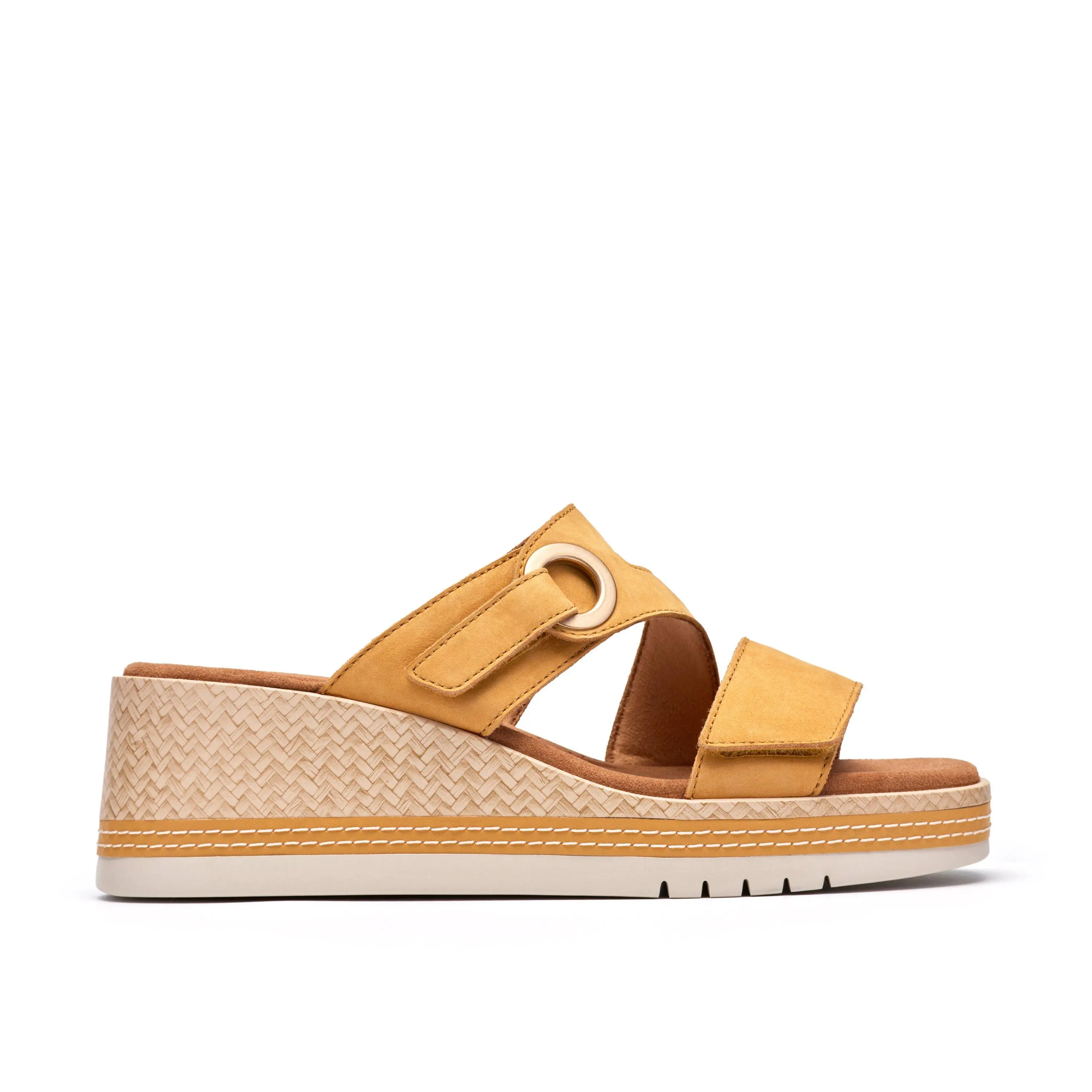 Clarks Womens Kidiki Cove Wedge Sandals