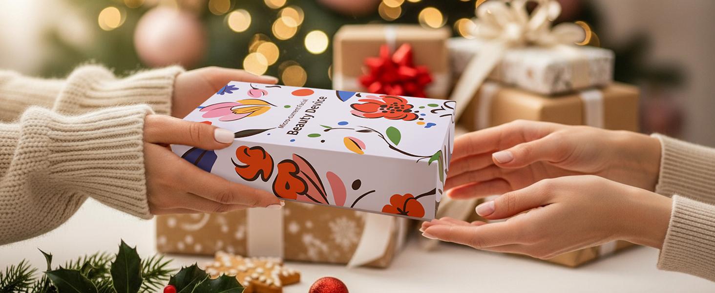 Face Lift Device – 8 in 1 Skin Tighten and Lift, LED Light Therapy for Wrinkles, Korean Skin Care, Spa-Grade Facial Massager Lift & Firm Beauty Massager (White)