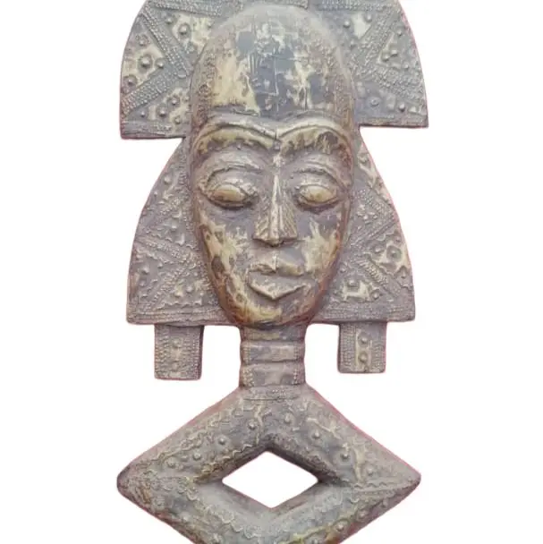 Bakota Mask from Gabon, African Tribal Mask, Museum Collection, African art, Afrocentric art, Home decor, Ancestral Mask,