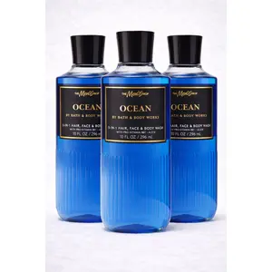 OCEAN Bath & Body Works Body Wash 3-Pack - 10 oz Each