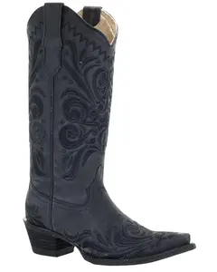 Circle G Women's Filigree Western Boot Snip Toe - L5433
