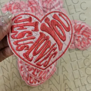 Jesus Loves You Hat Patch (1 Patch)