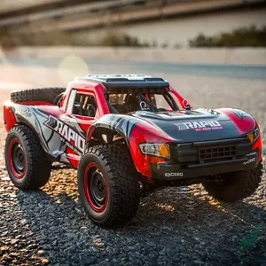 1:14 Scale High-Speed Electric RC Off-Road Truck — Metal drivetrain, top speed 40 km/h, dynamic suspension, three driving modes, LED lights | Adult RC Car | High-speed off-road racing toy for children carros