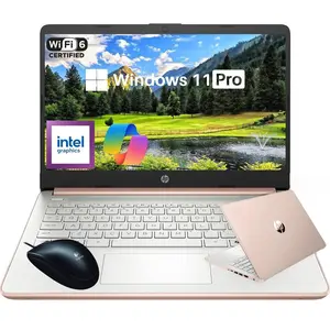 Slim HP 14" | Intel N150 (3.6GHz), 4GB-16GB RAM, 128GB UFS + 256G SD + Free Accessories | Office