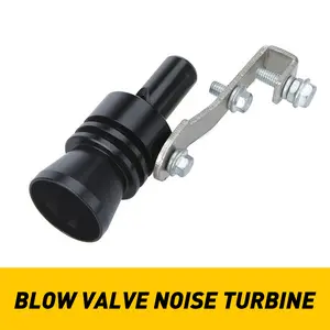 Turbo Sound Noise Exhaust Muffler Pipe Whistle Off Valve BOV Simulator 56-85MM Turbo Sound Noise Exhaust Muffler Pipe Whistle Off Valve BOV Simulator 56-85MM