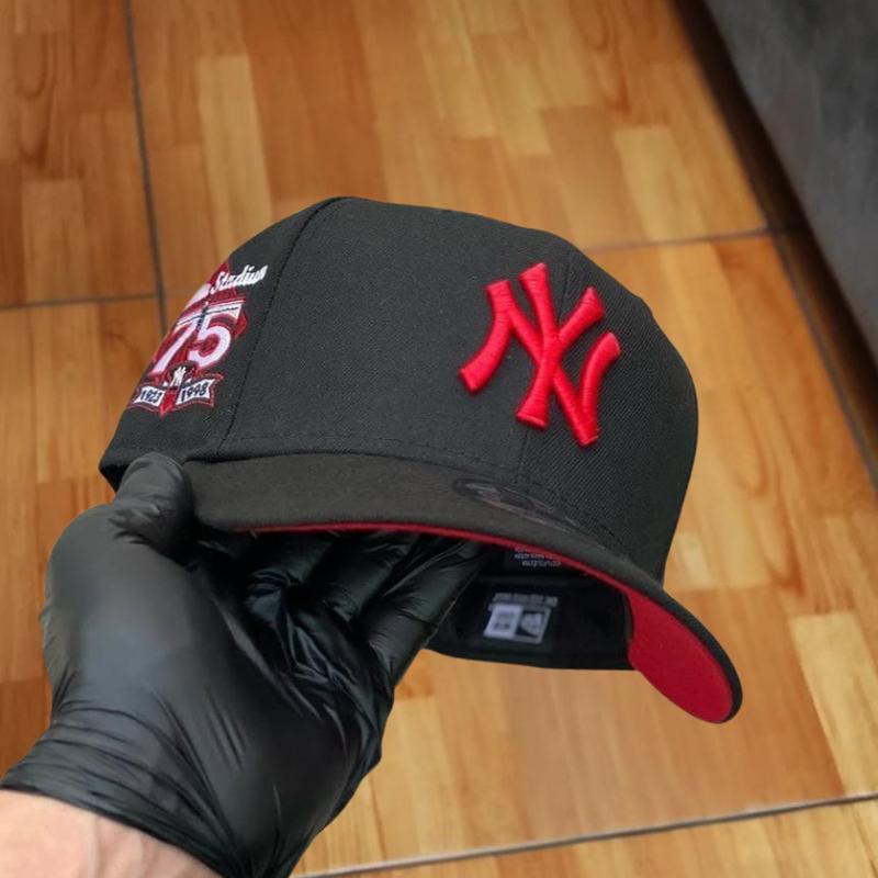 New Era 59FIFTY NY Yankees & LA Dodgers MLB Fitted Hat | Iconic Flat Brim Baseball Cap Unisex, High Crown Adjustable Snapback, Gorras, Sombreros Urbanos