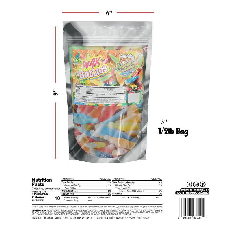 Wax Bottles Candy - Nik-L-Nip Colorful Wax Containers for a Nostalgic Treat Wax Bottles Candy - Nik-L-Nip Colorful Wax Containers for a Nostalgic Treat