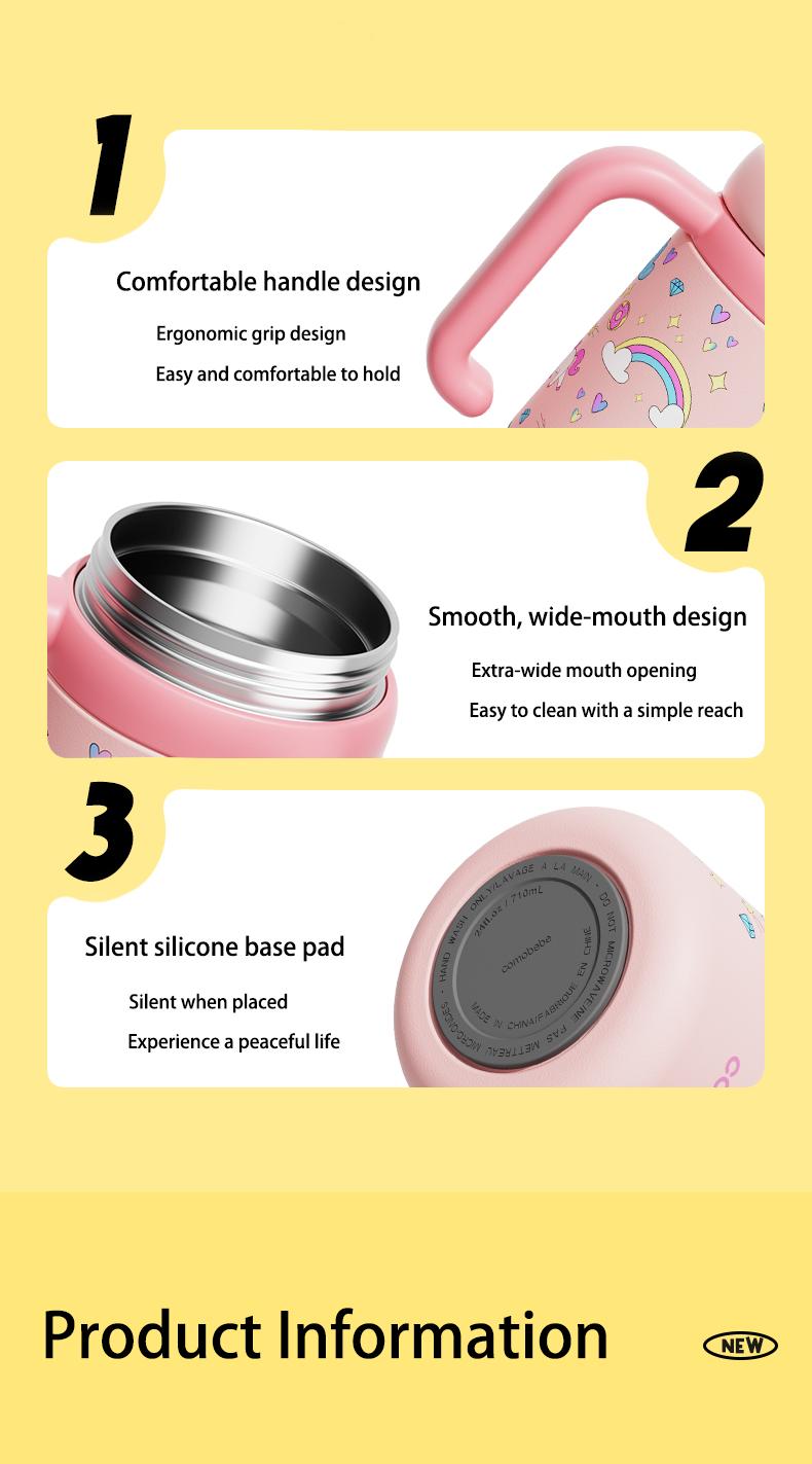 【COMOBEBE】24oz Stainless Steel Whale Fountain Tumbler – Adorable Pattern Designs, Spill-Proof, Dual Lids, Dishwasher Safe, Perfect for Kids & Adults 【COMOBEBE】24oz Stainless Steel Whale Fountain Tumbler – Adorable Pattern Designs, Spill-Proof, Dual Lids, Dishwasher Safe, Perfect for Kids & Adults