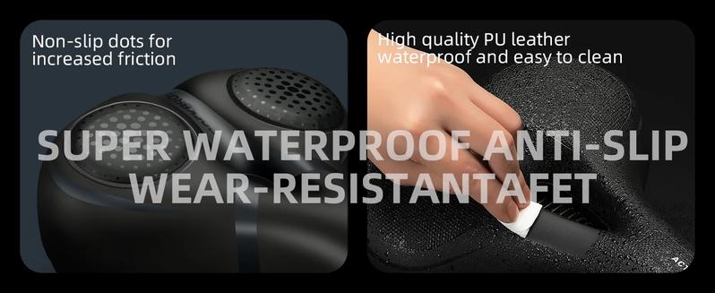 ROCKBROS Comfort Gel Bike Seat Breathable Waterproof Saddle Cruiser/Mountain/Fat Bikes